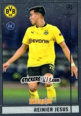 Sticker Reinier Jesus - Uefa Champions League & Europa League Chrome 2020-2021 n. 92 - Topps Merlin