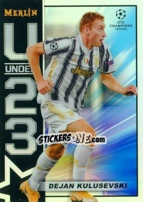 Sticker Dejan Kulusevski - Uefa Champions League & Europa League Chrome 2020-2021 n. U23-DK - Topps Merlin