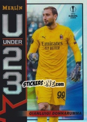 Sticker Gianluigi Donnarumma - Uefa Champions League & Europa League Chrome 2020-2021 n. U23-GD - Topps Merlin