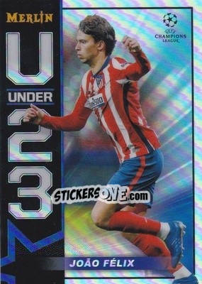 Sticker Joao Felix - Uefa Champions League & Europa League Chrome 2020-2021 n. U23-JF - Topps Merlin