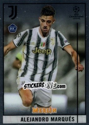 Figurina Alejandro Marques - UEFA Champions League & Europa League Chrome 2020-2021 - Topps Merlin