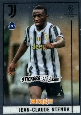 Sticker Jean-Claude Ntenda - Uefa Champions League & Europa League Chrome 2020-2021 n. 5 - Topps Merlin