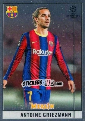 Cromo Antoine Griezmann - UEFA Champions League & Europa League Chrome 2020-2021 - Topps Merlin