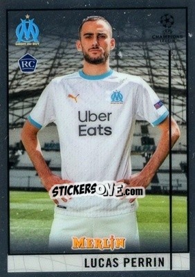 Sticker Lucas Perrin - Uefa Champions League & Europa League Chrome 2020-2021 n. 16 - Topps Merlin