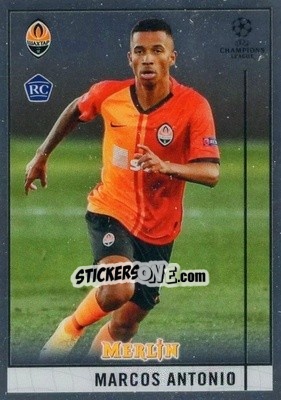Sticker Marcos Antonio - Uefa Champions League & Europa League Chrome 2020-2021 n. 34 - Topps Merlin