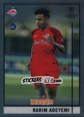 Sticker Karim Adeyemi - Uefa Champions League & Europa League Chrome 2020-2021 n. 35 - Topps Merlin