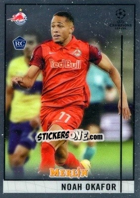 Sticker Noah Okafor - Uefa Champions League & Europa League Chrome 2020-2021 n. 47 - Topps Merlin