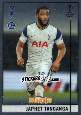 Sticker Japhet Tanganga - Uefa Champions League & Europa League Chrome 2020-2021 n. 68 - Topps Merlin