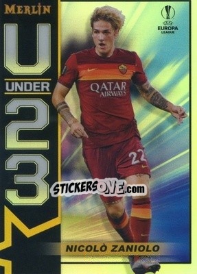 Sticker Nicolo Zaniolo - Uefa Champions League & Europa League Chrome 2020-2021 n. U23-NZ - Topps Merlin