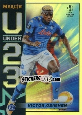 Sticker Victor Osimhen - Uefa Champions League & Europa League Chrome 2020-2021 n. U23-VO - Topps Merlin