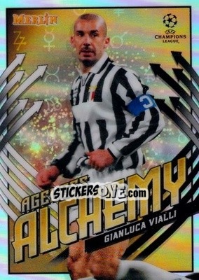 Sticker Gianluca Vialli - Uefa Champions League & Europa League Chrome 2020-2021 n. AA-GV - Topps Merlin
