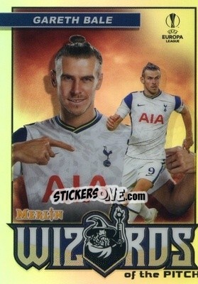 Sticker Gareth Bale - Uefa Champions League & Europa League Chrome 2020-2021 n. W-GB - Topps Merlin