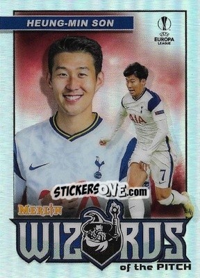 Figurina Heung-Min Son - UEFA Champions League & Europa League Chrome 2020-2021 - Topps Merlin