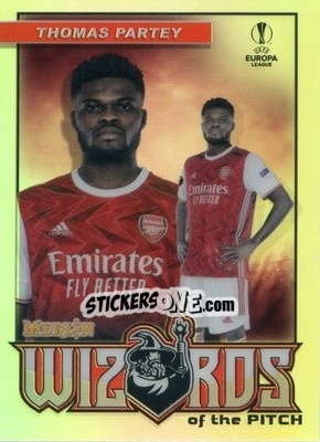 Sticker Thomas Partey - Uefa Champions League & Europa League Chrome 2020-2021 n. W-TP - Topps Merlin