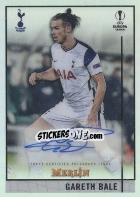 Sticker Gareth Bale - Uefa Champions League & Europa League Chrome 2020-2021 n. BCA-GB - Topps Merlin