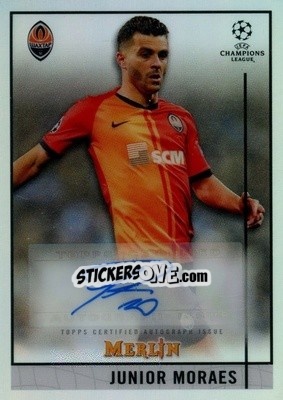 Sticker Junior Moraes - Uefa Champions League & Europa League Chrome 2020-2021 n. BCA-JM - Topps Merlin