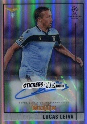 Sticker Lucas Leiva - Uefa Champions League & Europa League Chrome 2020-2021 n. BCA-LL - Topps Merlin