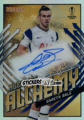 Sticker Gareth Bale - Uefa Champions League & Europa League Chrome 2020-2021 n. AAa-GB - Topps Merlin