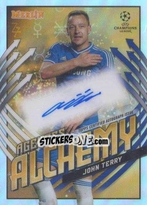 Sticker John Terry - UEFA Champions League & Europa League Chrome 2020-2021 - Topps Merlin