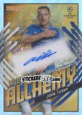 Sticker John Terry - Uefa Champions League & Europa League Chrome 2020-2021 n. AAa-JT - Topps Merlin