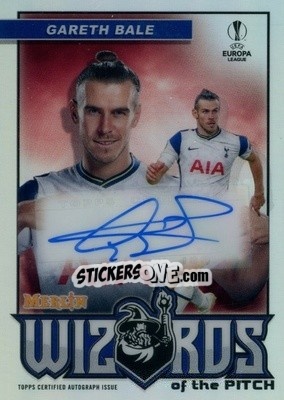 Sticker Gareth Bale - Uefa Champions League & Europa League Chrome 2020-2021 n. Wa-GB - Topps Merlin