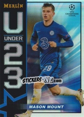Sticker Mason Mount - Uefa Champions League & Europa League Chrome 2020-2021 n. U23-MM - Topps Merlin