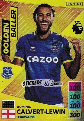 Sticker Dominic Calvert-Lewin - English Premier League 2021-2022. Adrenalyn XL n. 3 - Panini