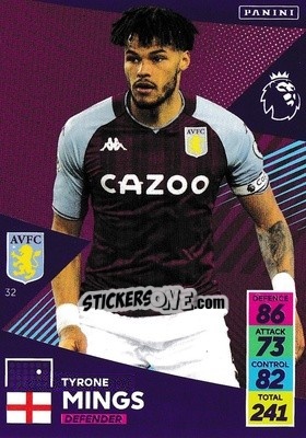 Sticker Tyrone Mings - English Premier League 2021-2022. Adrenalyn XL - Panini