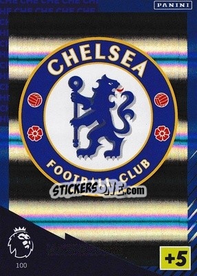 Sticker Club Badge - English Premier League 2021-2022. Adrenalyn XL n. 100 - Panini