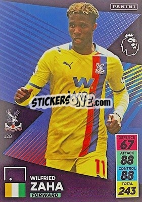 Sticker Wilfried Zaha - English Premier League 2021-2022. Adrenalyn XL - Panini