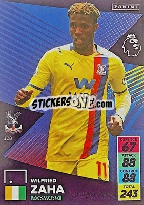 Sticker Wilfried Zaha - English Premier League 2021-2022. Adrenalyn XL n. 128 - Panini