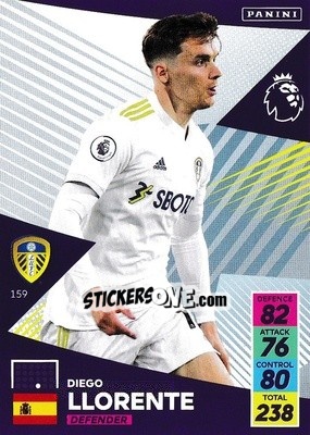 Sticker Diego Llorente - English Premier League 2021-2022. Adrenalyn XL - Panini