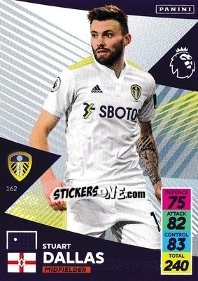 Figurina Stuart Dallas - English Premier League 2021-2022. Adrenalyn XL - Panini