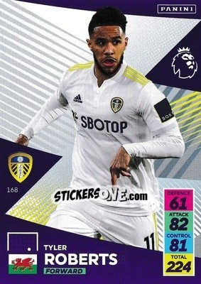 Figurina Tyler Roberts - English Premier League 2021-2022. Adrenalyn XL - Panini