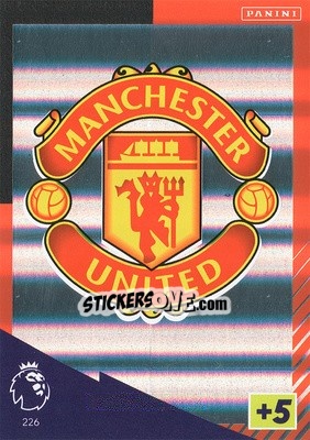 Sticker Club Badge - English Premier League 2021-2022. Adrenalyn XL n. 226 - Panini