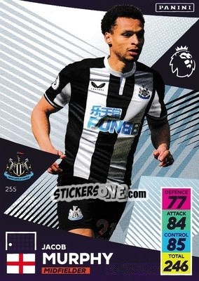 Figurina Jacob Murphy - English Premier League 2021-2022. Adrenalyn XL - Panini