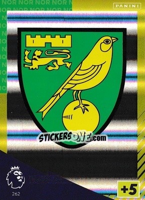 Sticker Club Badge - English Premier League 2021-2022. Adrenalyn XL n. 262 - Panini