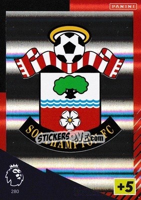 Sticker Club Badge - English Premier League 2021-2022. Adrenalyn XL n. 280 - Panini