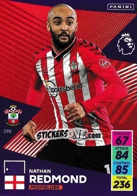 Cromo Nathan Redmond - English Premier League 2021-2022. Adrenalyn XL - Panini