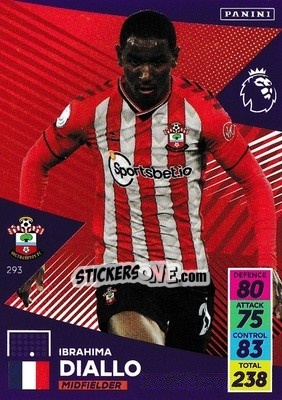 Cromo Ibrahima Diallo - English Premier League 2021-2022. Adrenalyn XL - Panini