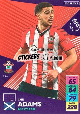 Figurina Che Adams - English Premier League 2021-2022. Adrenalyn XL - Panini