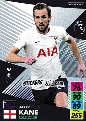 Sticker Harry Kane - English Premier League 2021-2022. Adrenalyn XL n. 313 - Panini