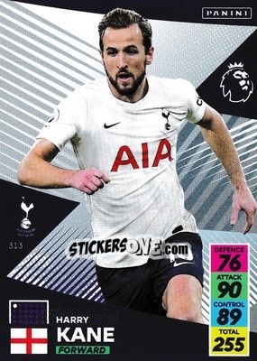 Figurina Harry Kane - English Premier League 2021-2022. Adrenalyn XL - Panini