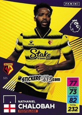 Sticker Nathaniel Chalobah - English Premier League 2021-2022. Adrenalyn XL n. 325 - Panini