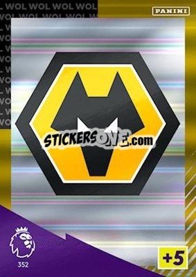 Sticker Club Badge - English Premier League 2021-2022. Adrenalyn XL n. 352 - Panini