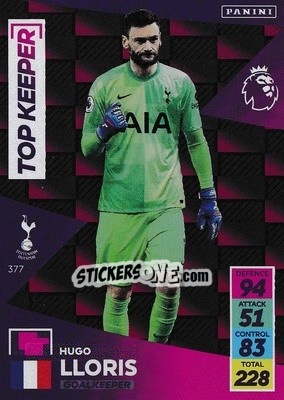 Sticker Hugo Lloris - English Premier League 2021-2022. Adrenalyn XL n. 377 - Panini