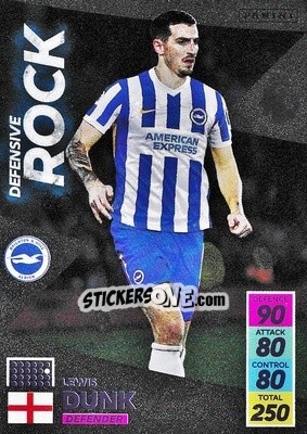 Figurina Lewis Dunk - English Premier League 2021-2022. Adrenalyn XL - Panini