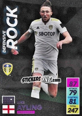 Cromo Luke Ayling - English Premier League 2021-2022. Adrenalyn XL - Panini