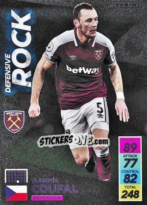 Sticker Vladimir Coufal - English Premier League 2021-2022. Adrenalyn XL n. 386 - Panini