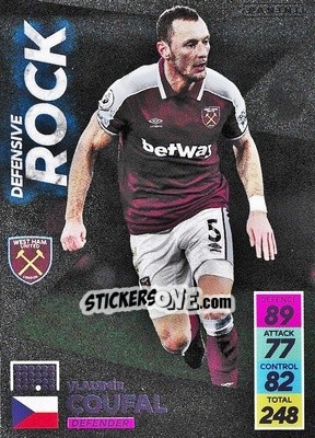 Cromo Vladimir Coufal - English Premier League 2021-2022. Adrenalyn XL - Panini